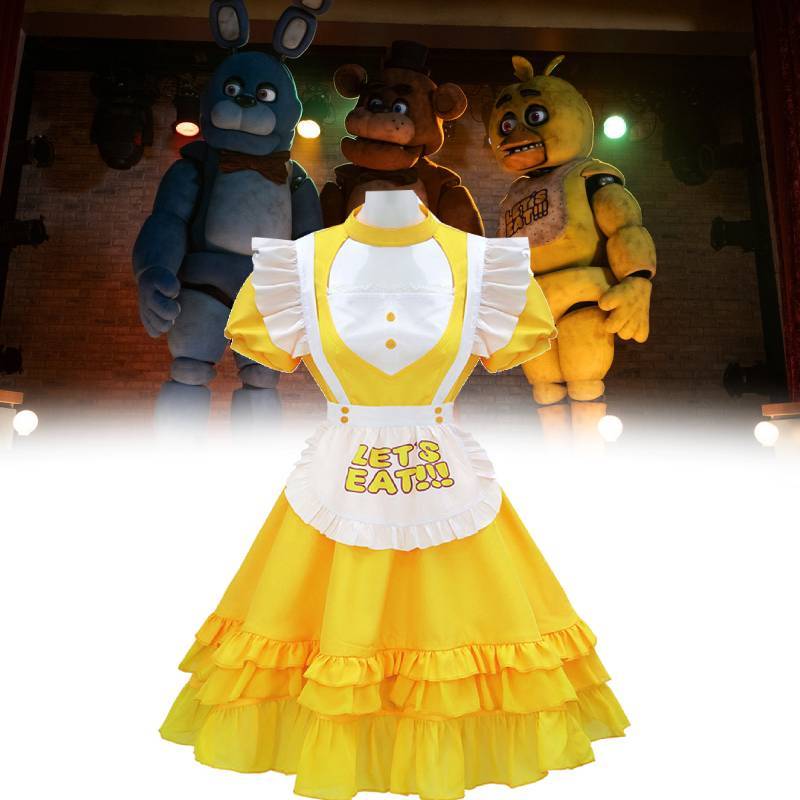 Five Nights At Freddys Cosplay Costume Set For Youth Party Wear