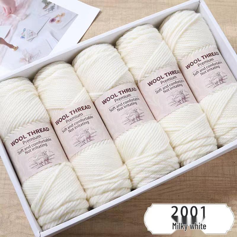 Soft Alpaca Wool Chunky Yarn for Hand Knitting Sweaters, Scarves, and Hats