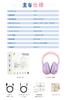 Headphones New Model Bluetooth Wireless Gaming HiFi Sound Stereo Clear Simultaneous Connection to 2 Button Customizable Compatible with [2026 - 6.1]