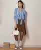 LOTSYOU Old Money Blouse Sky Blue