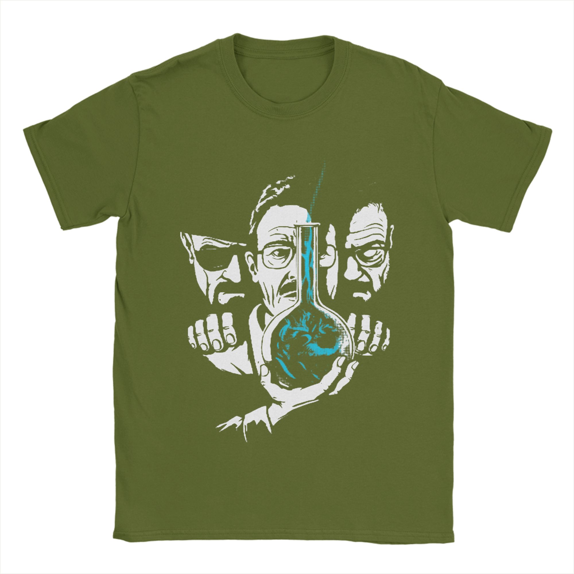 

Men Breaking Bad The Devil on his Shoulder T Shirt Cotton Clothes Casual Short Sleeve Round Collar Tee Shirt Plus Size T-Shirt 4XL