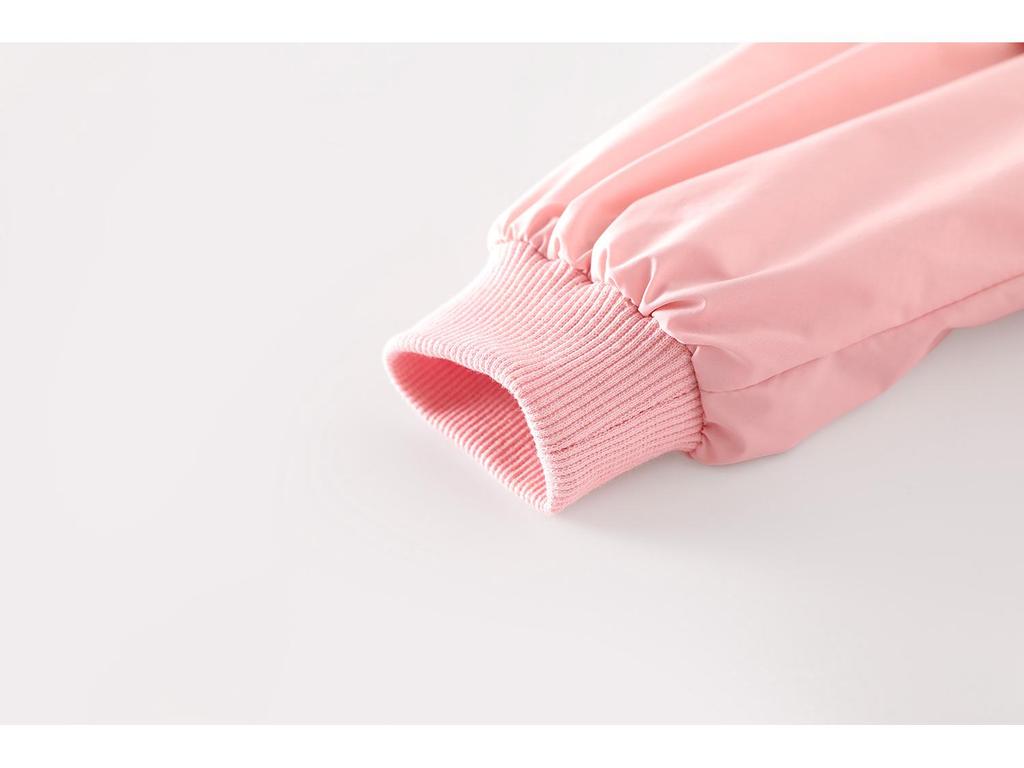 Girls' Color Block Bow Jacket - Autumn 2025 Korean Fashion Trend