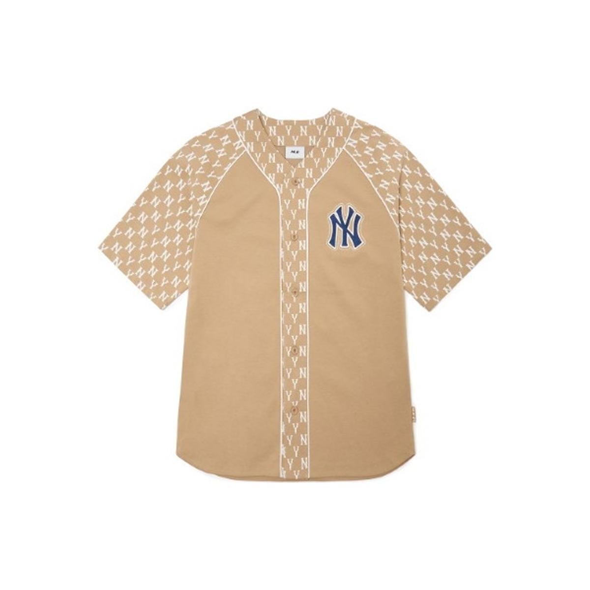 MLB New York Yankees Baseball Jacket Unisex Brown 3ABSM0121-50BGD M