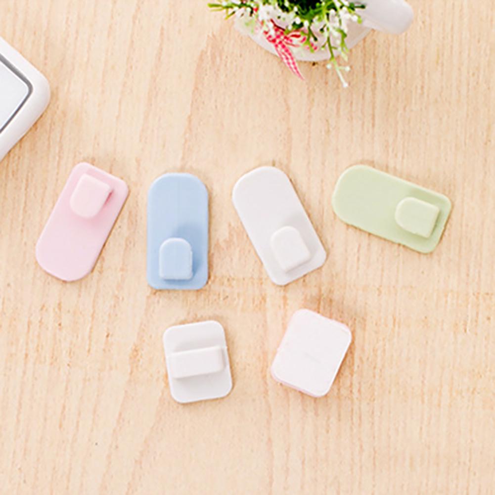 Cleaner Products 2 Pairs Home Remote Control Hook Sticker Holder Self Adhesive Wall Mount Hanger