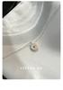 Cui Yan S925 Sterling Silver Daisy Necklace - Korean Summer Forest Style Women's Choker Jewelry