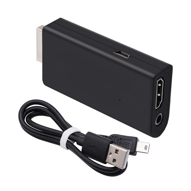 High Clear HDTV Converter Adapter With 3.5mm Port For Modern Monitors And TV Simple Installation