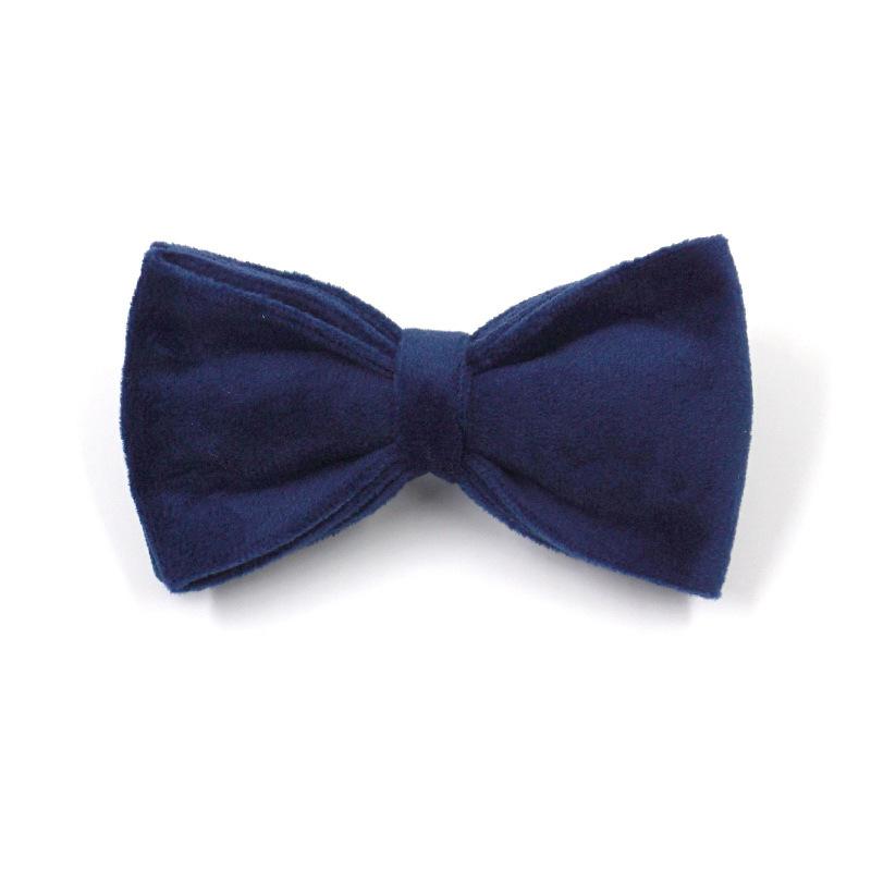 Diepblauw Fluweel Hondentuig Luxe Designer Hondenhalsband Lijn Set Strik Huisdierenhalsband Met Wandellijn Huisdier Accessoires (as the picture,XS Neck 23-30cm)