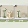 Travel Toiletry Set with Mouthwash Cup Toothbrush Station Toothpaste Storage Integrated Organizer Drainage Design Bathroom Holder