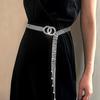 Cross-Border Hot Sale Waist Chain Rhinestone Full Tassel Belt Fashion All-Match Double Ring