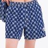 New MLB Old Flower Denim Shorts Unisex Blue 3ADPM4023-50BLS