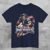 NEW ENGLAND PATRIOTS ART LOGO UNISEX T Shirt