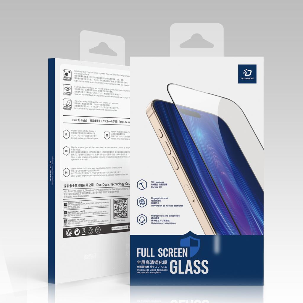 For Infinix Hot 60 Pro+ 4G Tempered Glass DUX DUCIS Screen Protector Hot Bending Side Glue Film