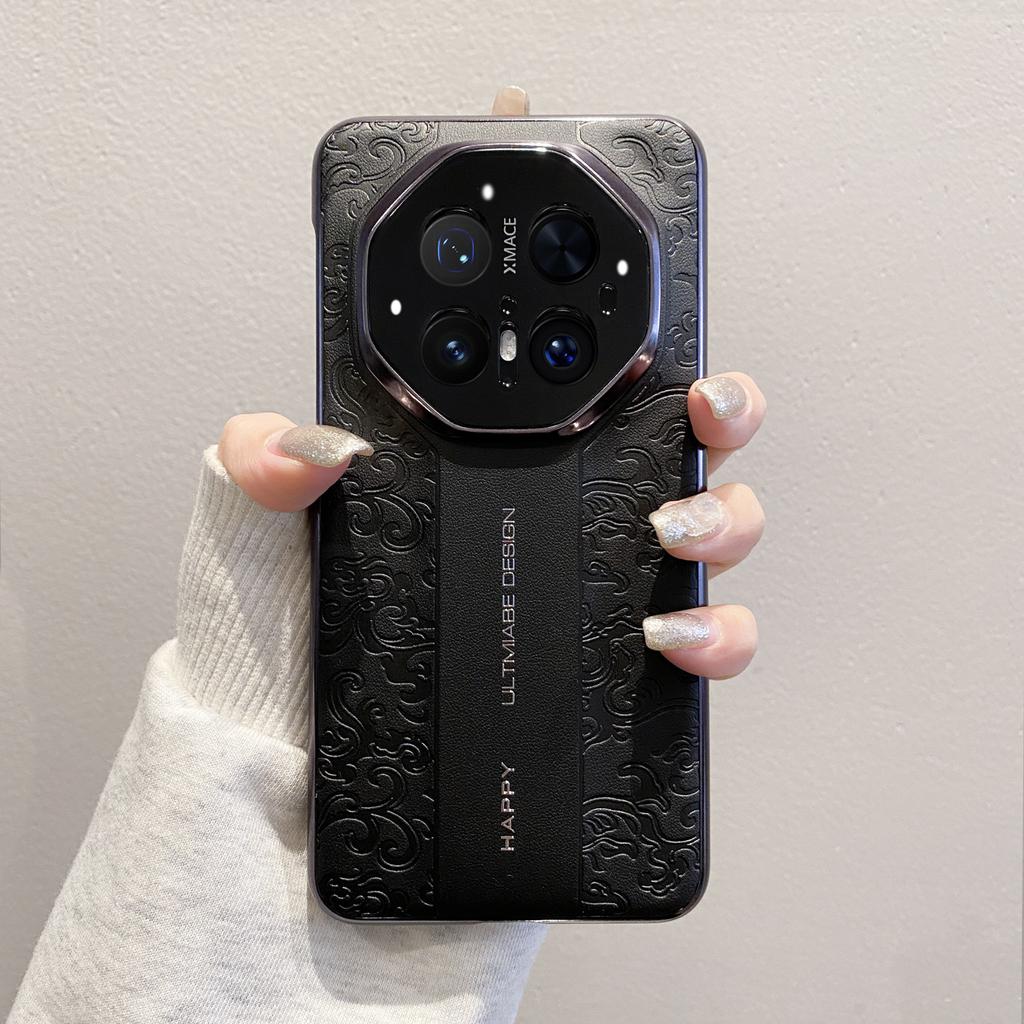 Etui For Honor Magic 8 Pro Luksusowa Skóra Galwanizowana Ramka PC Pokrowiec na Telefon Dla Honor Magic 8 Pro Obudowa Pyłoszczelny Zderzak