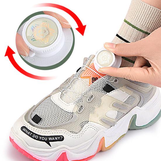 Automatic Buckle Rope Shoe Metal Wire Swivel Shoelaces Mini Size Lightweight Easy To Install Quick Lock Shoestrings Accessories