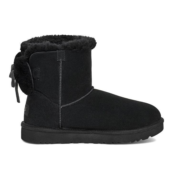 UGG Classic Double Bow Mini 'Black' Women's 1127130-BLK