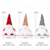 30cm Christmas Elf Gnome Doll with Led Light Sequins Glowing Faceless Doll Christmas Decorations for Home Navidad New Year Gifts