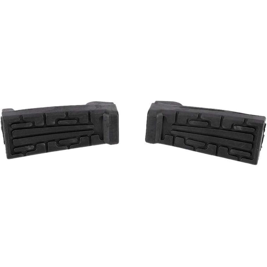 Motorcycle Front Pedal, 1 Pair Rubber Front Pedal Footrest Foot Pegs Fit for YBR 125