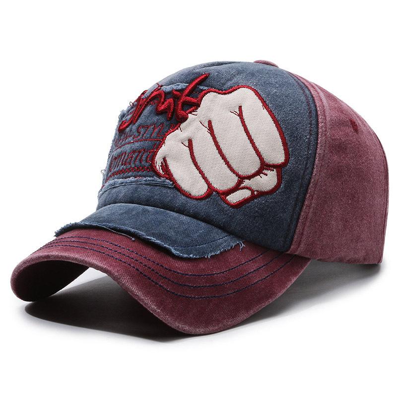 Distresseded Vintage Distressed Trendy Stitching Embroidered Washed Cap Baseball Neutral Gender Women  Men For Her Him Adjustable Hats