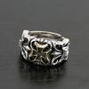New Ring, European and American Style Cross Pattern Ring, Fashionable Design, Geometric Shape