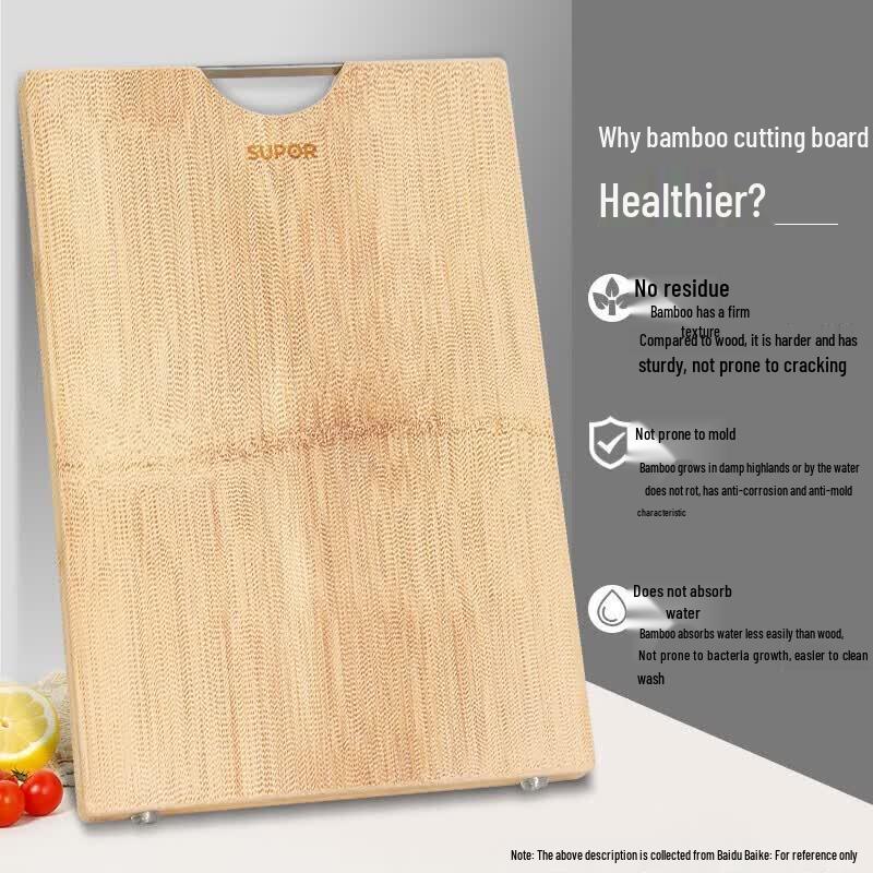 SUPOR Antibacterial Bamboo Cutting Board