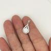 High-End Moissanite Water Drop Pendant Necklace for Women – Elegant, Versatile Gift Jewelry for Girlfriend