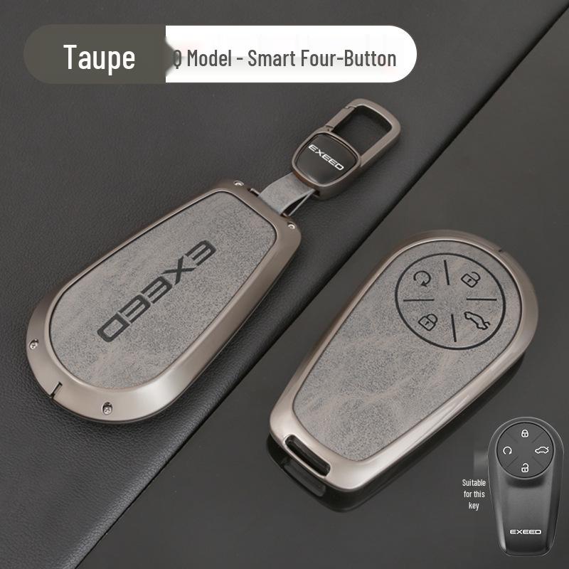 Zinc Alloy Key Protection Shell with Hanging Buckle for Chery Exeed Sterra ET Key Fob