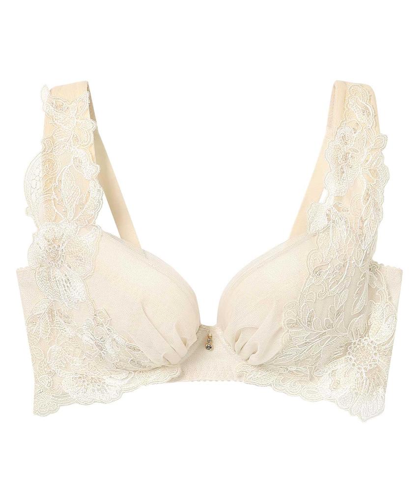 Bra Supports Smooths Reduces Wire Contact and Fits Up To G Large Size BE G70 [Amphi] Posture, Back, Slippage, Cup, Bra, BYJ397, Women's,