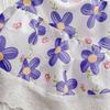 Breathable Floral Dog Skirt Lace-Trimmed Dog Princess Dress Floral Suspender Dress  Pet Party