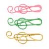 100Pcs Fancy Paperclips Music Note Style Anti Slip Metal Box Packed Cute Paper Clips for Notebook Sc