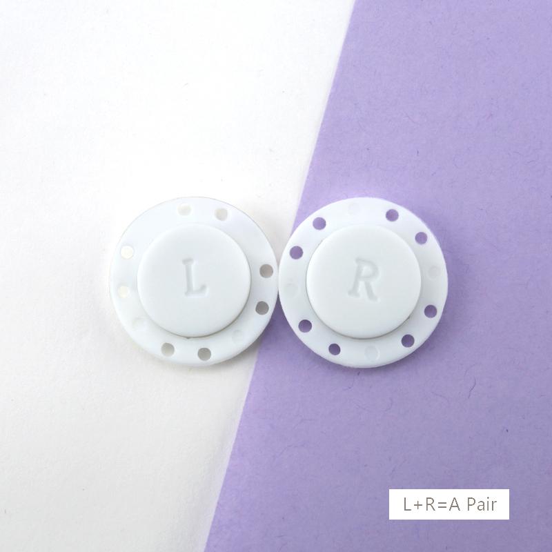 5 Pairs Sewing Button Magnet Stone Invisible Buckle Automatic Magnetic Button For Needlework Diy Bag/Cardigan/Jacket  Sewing Set