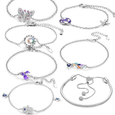 Copper Plated Original Bracelet Butterfly Plane For Woman Chain Bracelet Fashion Jewelry