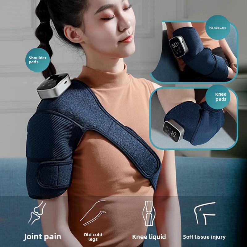 Heated Knee Pads, Electric Massage for Cold Prevention, Joint Leg Pain, Warm Physiotherapy, Hot Compress, Shoulder Massager