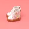 Rakulifey Obitsu 11 Boots Shoes for 11cm Dolls 5 Colors Birthday Gift White