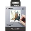 Canon Canon Selphy Square Qx10 QX20 Color Ink Label Set Xs 20l  X2  Small  X2 