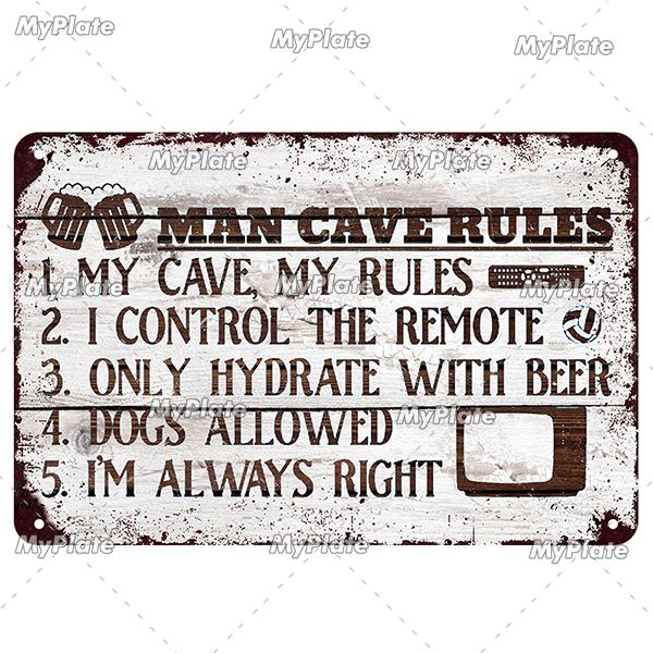 Vintage Tool Rules Retro Plaque Tin Sign Man Cave MOTOR OILS Metal Sign Wall Decor For Garage TIRES Plate Car Service Poster