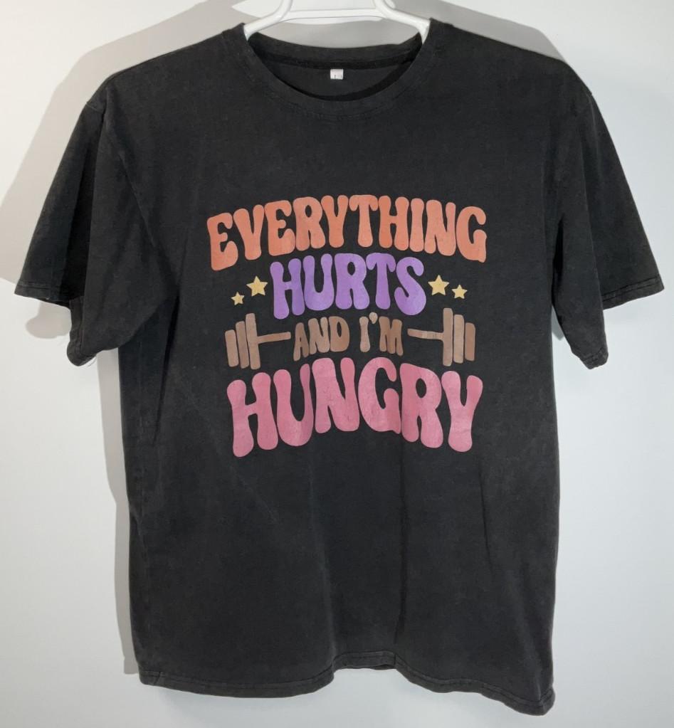 Everything Hurts Short Sleeve T-Shirt Men s Large XXXL