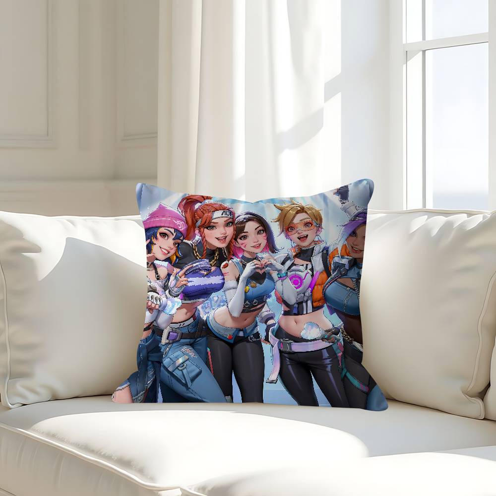 Game O-Overwatch Pillow Cover Design Cushion Cover Decor Holiday Decorati