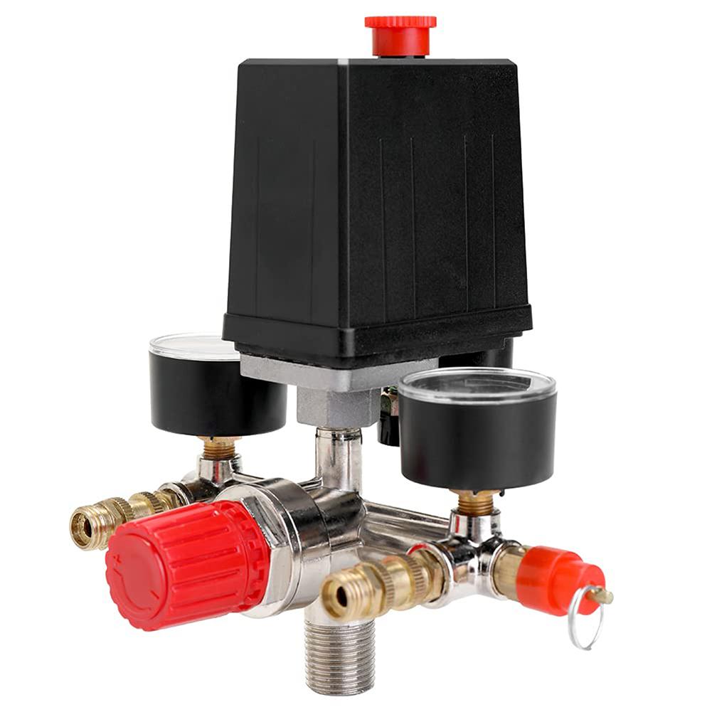 

Compressor Pressure Switch Adjustable Regulator Valve Easy To Install Fine-tune Air Pressure High-quality Control Assembly China Mainland