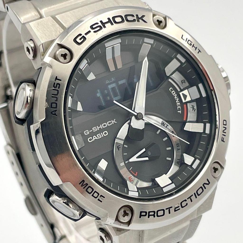 Used CASIO Casio G-SHOCK G-Shock Watch Ana-Digi Metal Band Tough Solar GST-B200D-1AJF