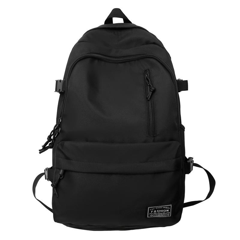 New Korean version of men's and women's large-capacity backpack, junior high school student schoolbag, casual couple college student backpack