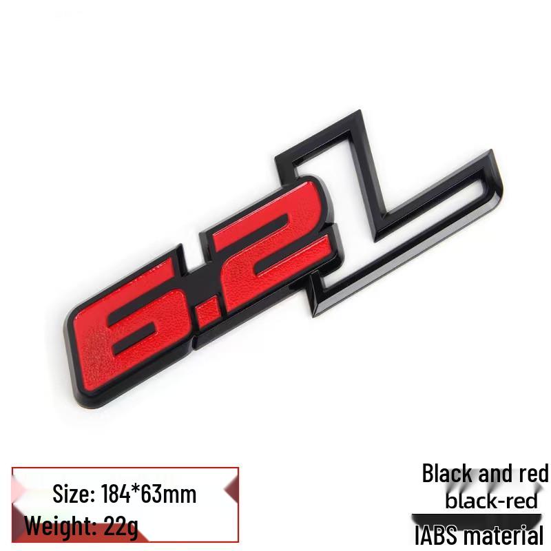 Ford Raptor F150 Pickup 6.2L Heck-Emblem Dekorative Autoaufkleber Decal