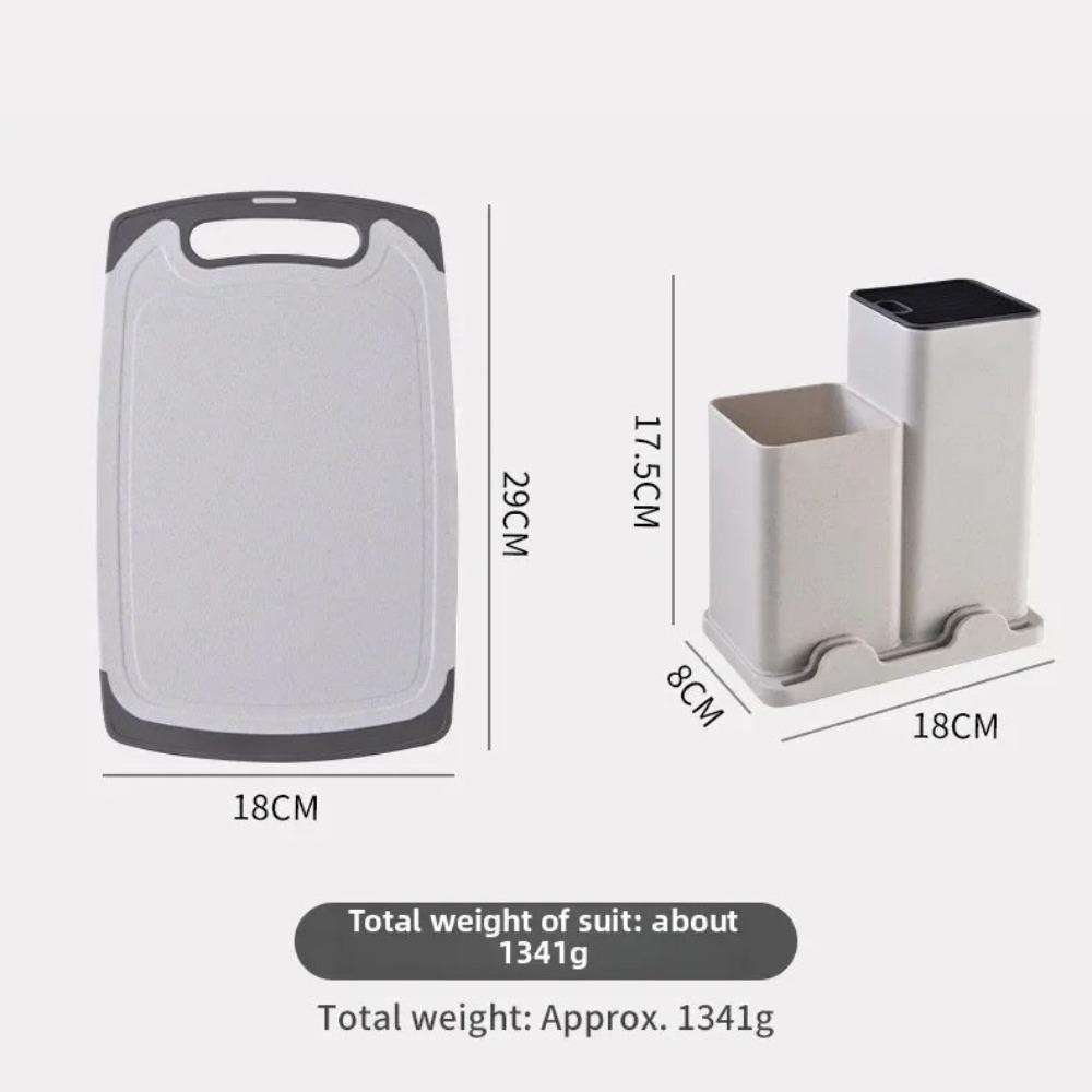 19dílná sada kuchyňského náčiní z tepelně odolného silikonu s nepřilnavým náčiním a noži v bambusovém úložném stojanu, ideální pro snadné vaření