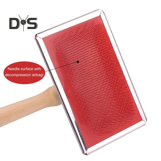 Stainless Steel Pet Comb Gentle Pet Hair Detangler Removes Matted Fur Knots Tangles Grooming Tool Cat Comb Brush