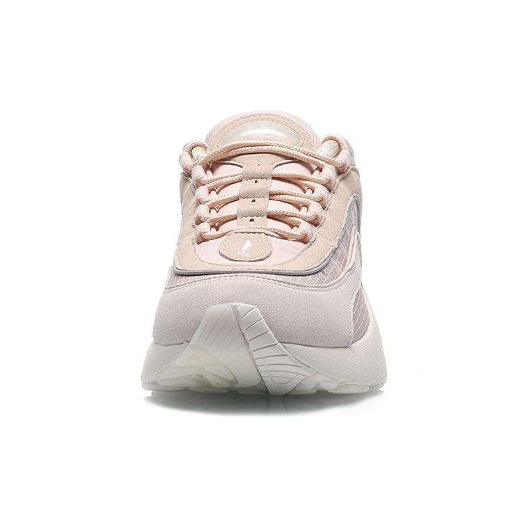 Li Ning V8 Running Shoes Men's Low Top Pink/Yellow ARHQ145-3