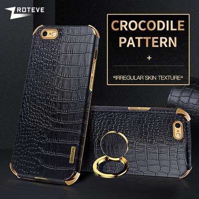 For iPhoneSE Case  Crocodile Pattern Leather Cover For iPhone SE 2 3 2020 2022 6 6S 7 8 Plus iPhone6 iPhone7 iPhone8 Case