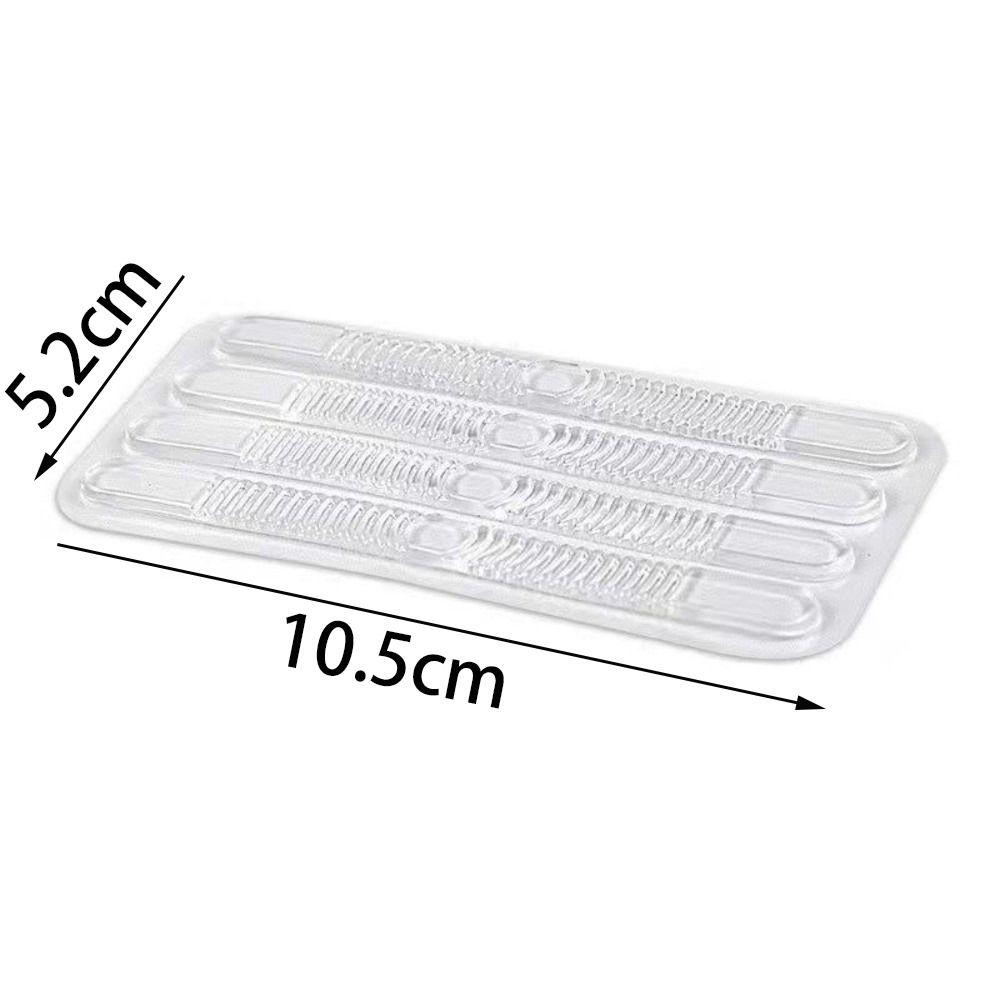 Transparent Silicone Heel Stickers Anti-wear Anti-friction Invisible High Heel Shoe Strap Sticker Soft Thin Strip Heel Strips