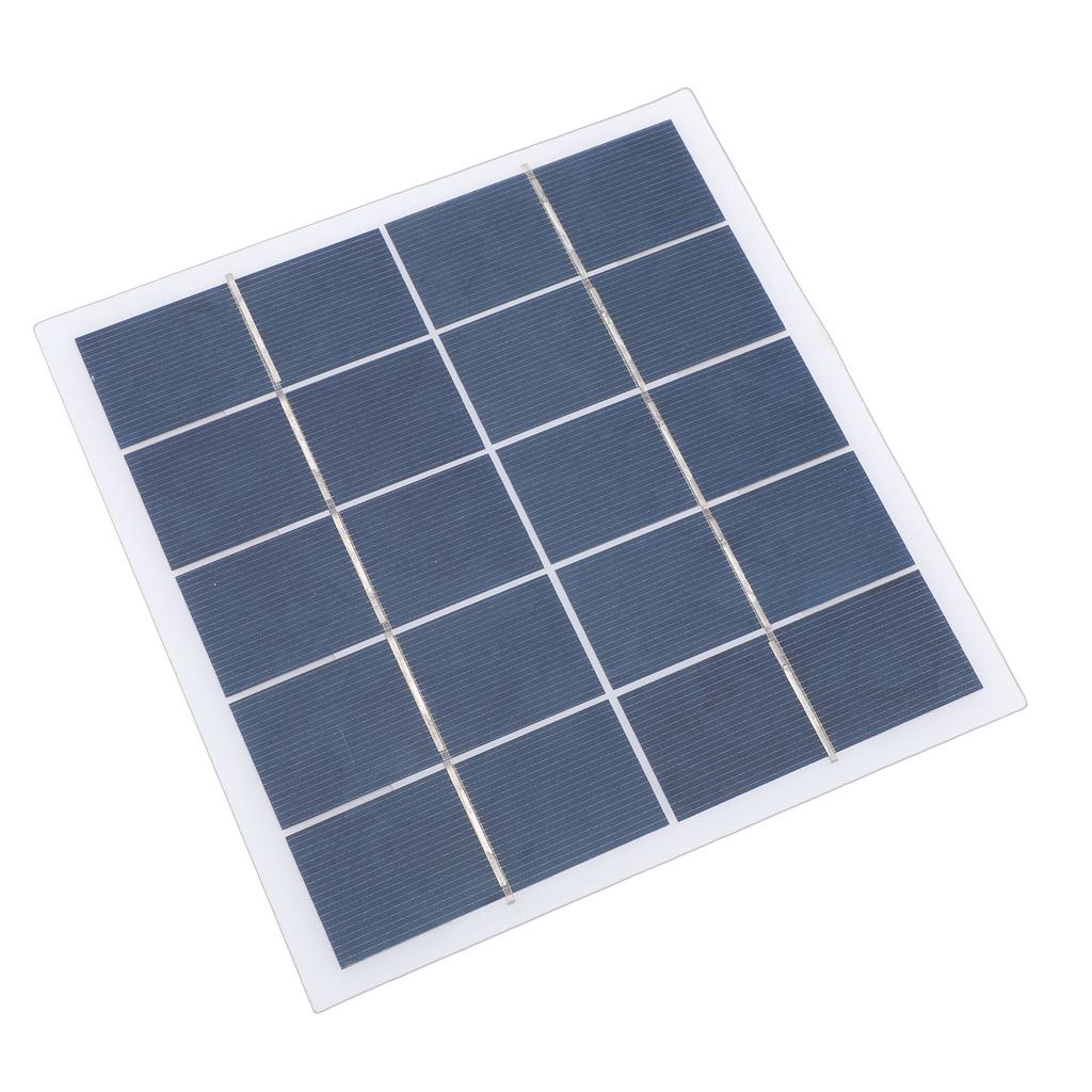 4W 5V Solar Panel Waterproofing Efficient Charging Polycrystalline Type C Solar Panel Charger for Lights Security