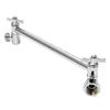 Accessory For Bathroom Rust Resistant Bracket Top Spray Connection Silver Anti Leak Shower Holder Flexible Angle Adjustment