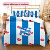 SC Heerenveen Pattern Bedding Home Decoration Birthday & Festival Gift (1 * duvet cover + 2 * pillowcase, without core)