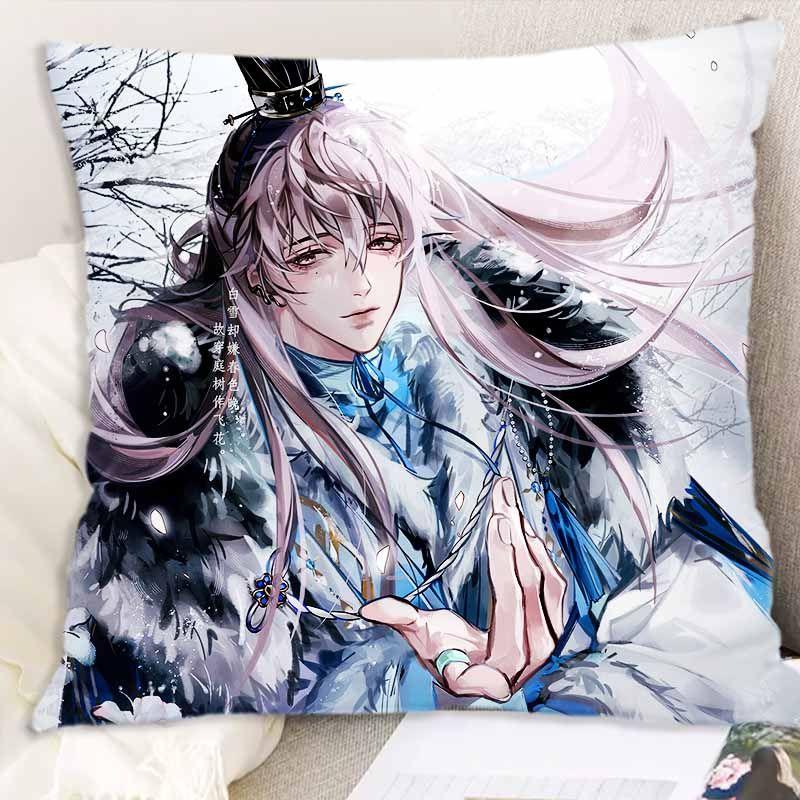 1pc Code name - Yuan Pillow Guang - Lingwang animation 2D pillow case Customized student dormitory bedroom bedside pillow case